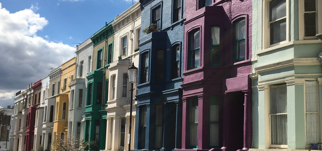 Victorian houses Notting Hill