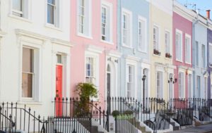 notting hill coloured houses